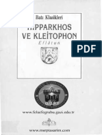 Platon - Hipparkhos, Kleitophon