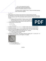 Soal Matematika Kelas Viii