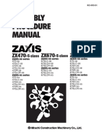 Zx-5 - Ko-493-01 Assemble Manual of Excavators Good