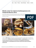 Dónde Comer Las Mejores Hamburguesas en La Ciudad de Buenos Aires - Infobae