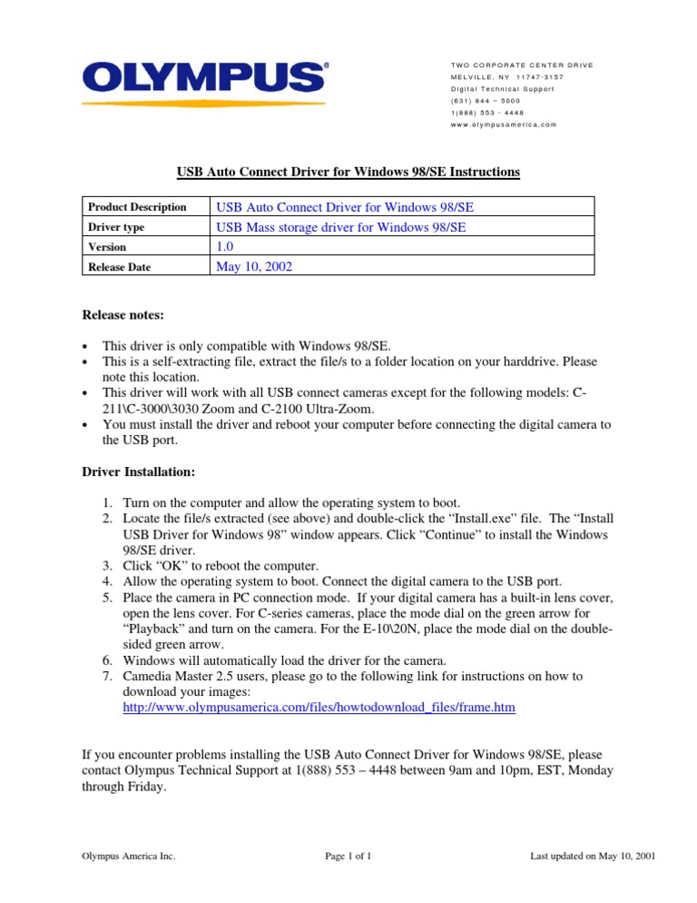 USB Driver Installation for Windows 98 | PDF
