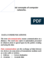 Fundamental Concepts of Computer Networks