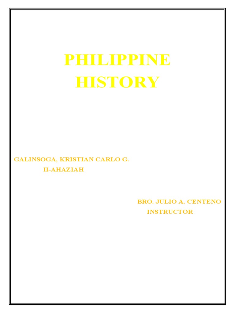 Phil. History PDF