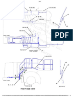 Detailed technical drawings of vehicle parts