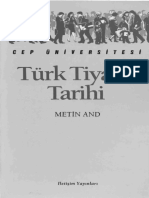 Türk Tiyatro Tarihi (Metin And)