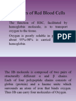 Disorders of Red Blood Cells