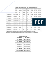 11 12 Schedule