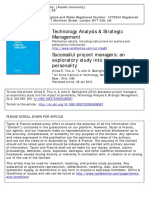 Technology Analysis & Strategic Management