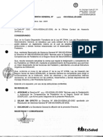 Directiva #012-Gg-Essalud2009 Normas para La Designacion y Asignacion de Fedatarios