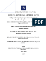 Ejemplo 4 - Compota Nutricional