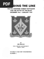 Download Holding the Line the 51st Engineer Combat Battalion and the Battle of the Bulge December 1944-January 1945 by Bob Andrepont SN57610726 doc pdf