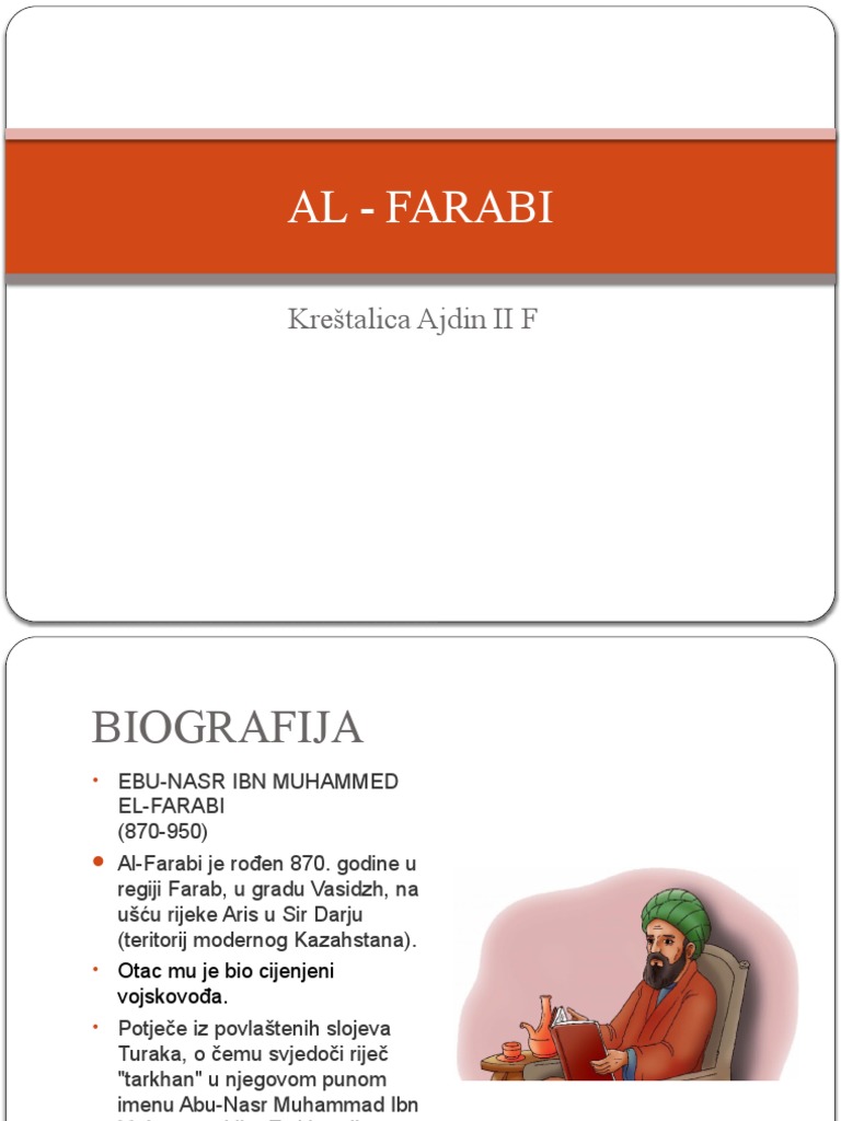 Al - Farabi | PDF