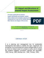 CH 3 Impacts and Structure of EIA - DREM EM BBP