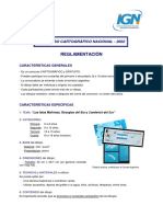 Reglamentacion - Concurso Cartografico Nacional - 2022