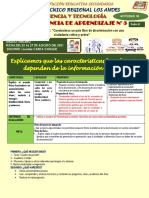 EXPERIENCIA DE APRENDIZAJE N°5-ACTIVIDAD 6 II-3RO 23 Al 27