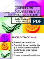 Los Modelos Curriculares en Las Ciencias Sociales.