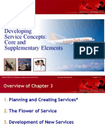 Developing Service Concepts: Core and Supplementary Elements