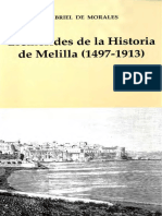 Efemerides de La Historia de Melilla (1497-1913)