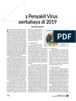 Trobos Maret 2020 - Lima Penyakit Virus Berbahaya Di 2019