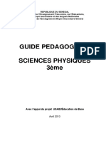 Guide Pedagogique Sciences Physiques 3eme
