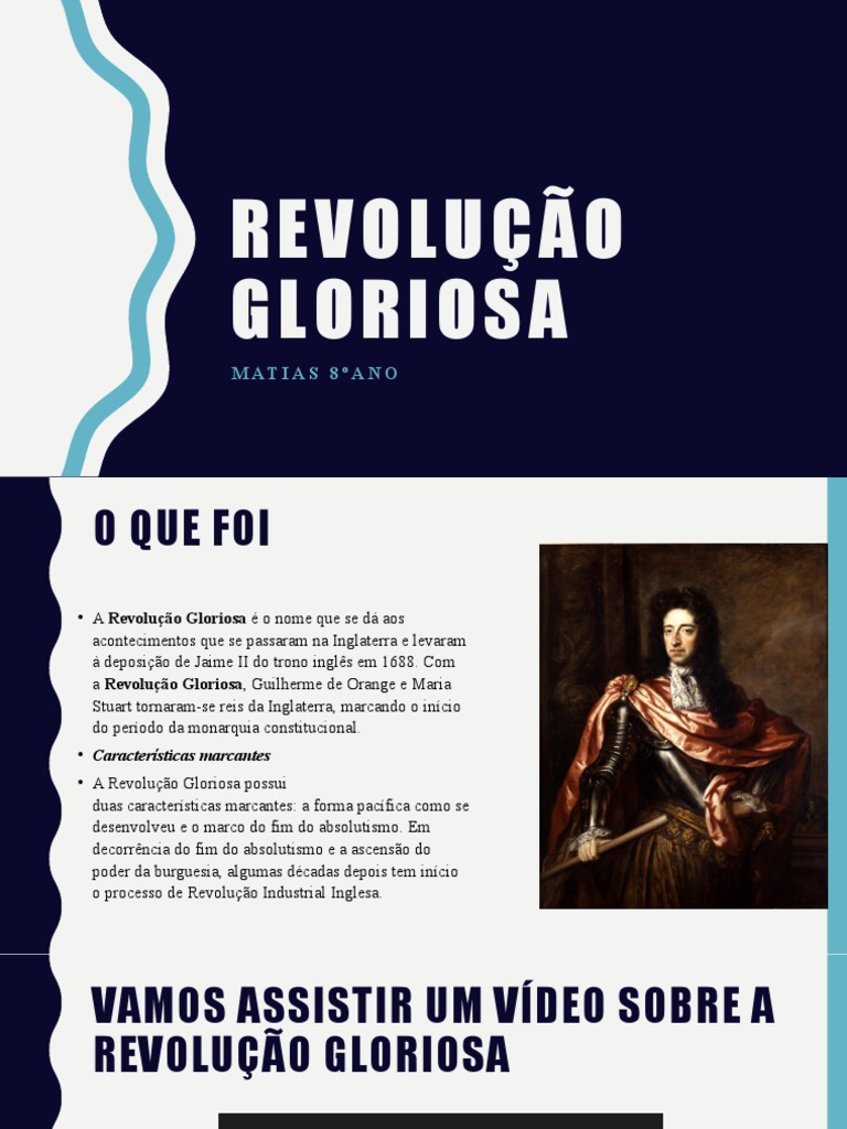 Revolução Gloriosa: Resumo e Consequências | PDF | Sistema Parlamentar ...