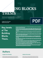 The Building Blocks Thesis Report - 2022