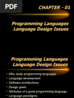 01-02-Language Design Issues