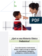 Historia clinica pediatrica