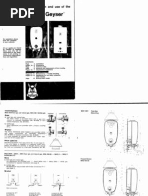 Valiant Water Heater Manual Water Heating Tap Valve