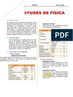 Magnitudes físicas fundamentales y derivadas