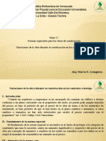 Tema 17 Variaciones de La Obra Durante Su Construcción