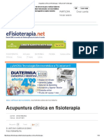 Acupuntura clínica en fisioterapia - Artículo de Fisioterapia 2