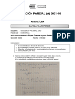 Prueba Parcial de Matemática Superior - Pdf-Rojas Chaua Jeyson Jordan