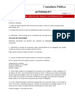 Calculo de vacaciones, indemnizaciones y aguinaldo para trabajadores