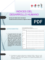 Indice Del Desarrollo Humano - Ana Perez