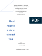 Movimientos Cinematica