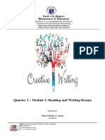 Department of Education: Quarter 2 - Module 1: Reading and Writing Drama