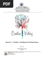 Department of Education: Quarter 2 - Module 1: Reading and Writing Drama