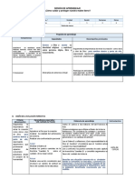 Sesion de Aprendizaje - Planif