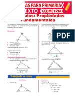 Triángulos: Propiedades Undamentales: Trabajando en Clase