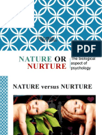 Chap 2 Nature or Nurture Biological Aspect of Psychology