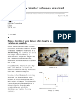 Dimensionality Reduction Techniques You Should Know in 2021