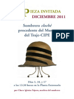 2011 12 Sombrero Cloche Museo Trajecipe