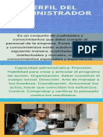 Infografía Perfil Del Administrador