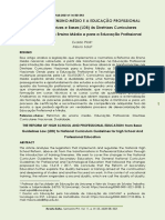 J.L.A Reforma Do EM e A EP - Da LDB Às DCNs para o EM e EP