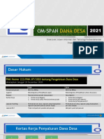 #Omspan Dana Desa 2021