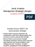 SWOT-Manajemen Strategi