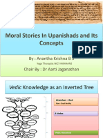 Moral Stories in Upanishads and Its Concepts