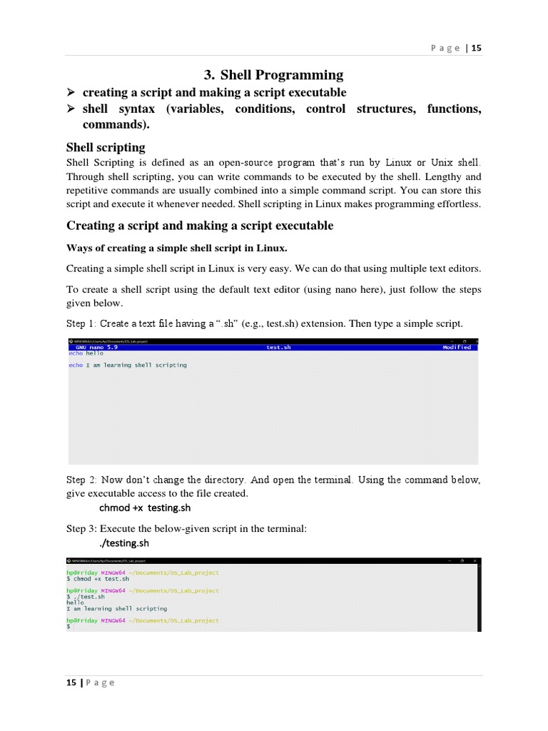 Os File 24052022 2233-15-27 | PDF | Argument | Shell (Computing)