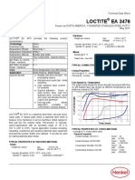 Loctite EA 3476: Technical Data Sheet